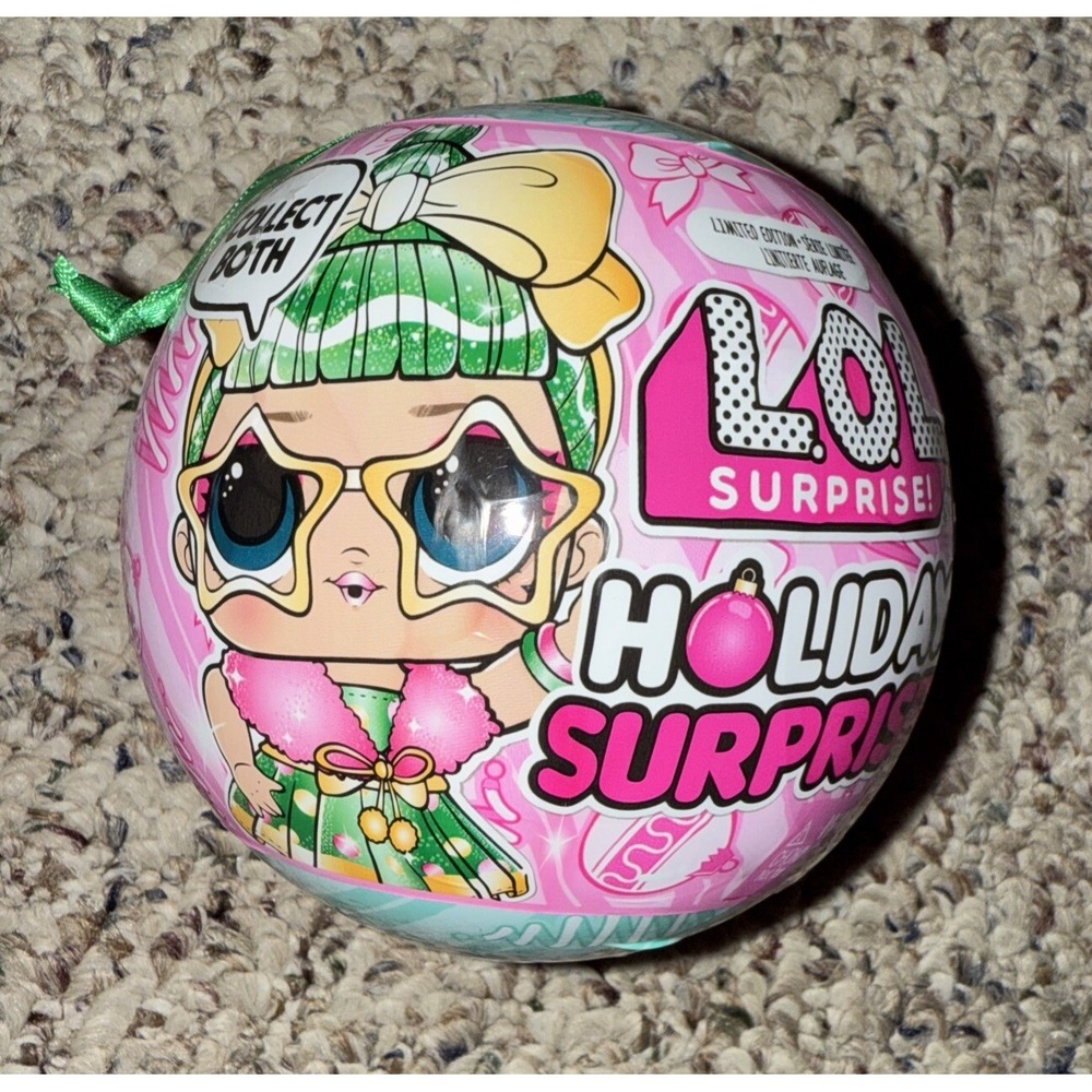 LOL Surprise! Holiday‎ Surprise! green ribbon bauble
